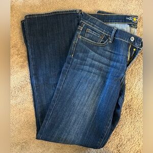 Lucky Brand Women's Dark Blue Straight Leg Jeans